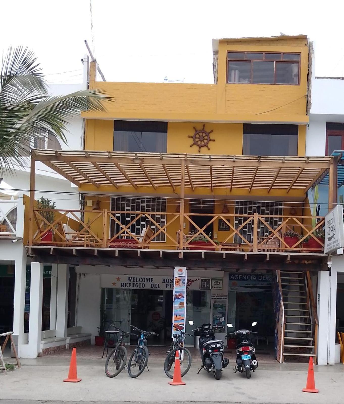 Hostal Refugio Del Pirata ปารากัส ภายนอก รูปภาพ